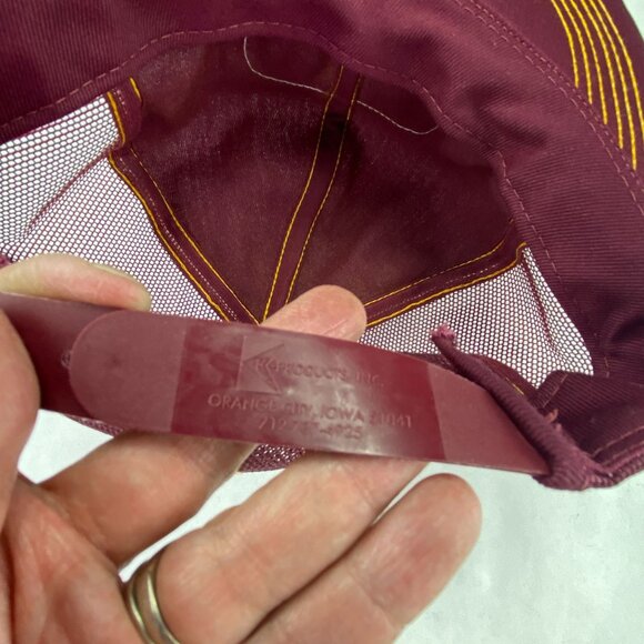 Vintage NK Northrup King Seed Mesh Snapback Trucker Farm Hat - Picture 8 of 8